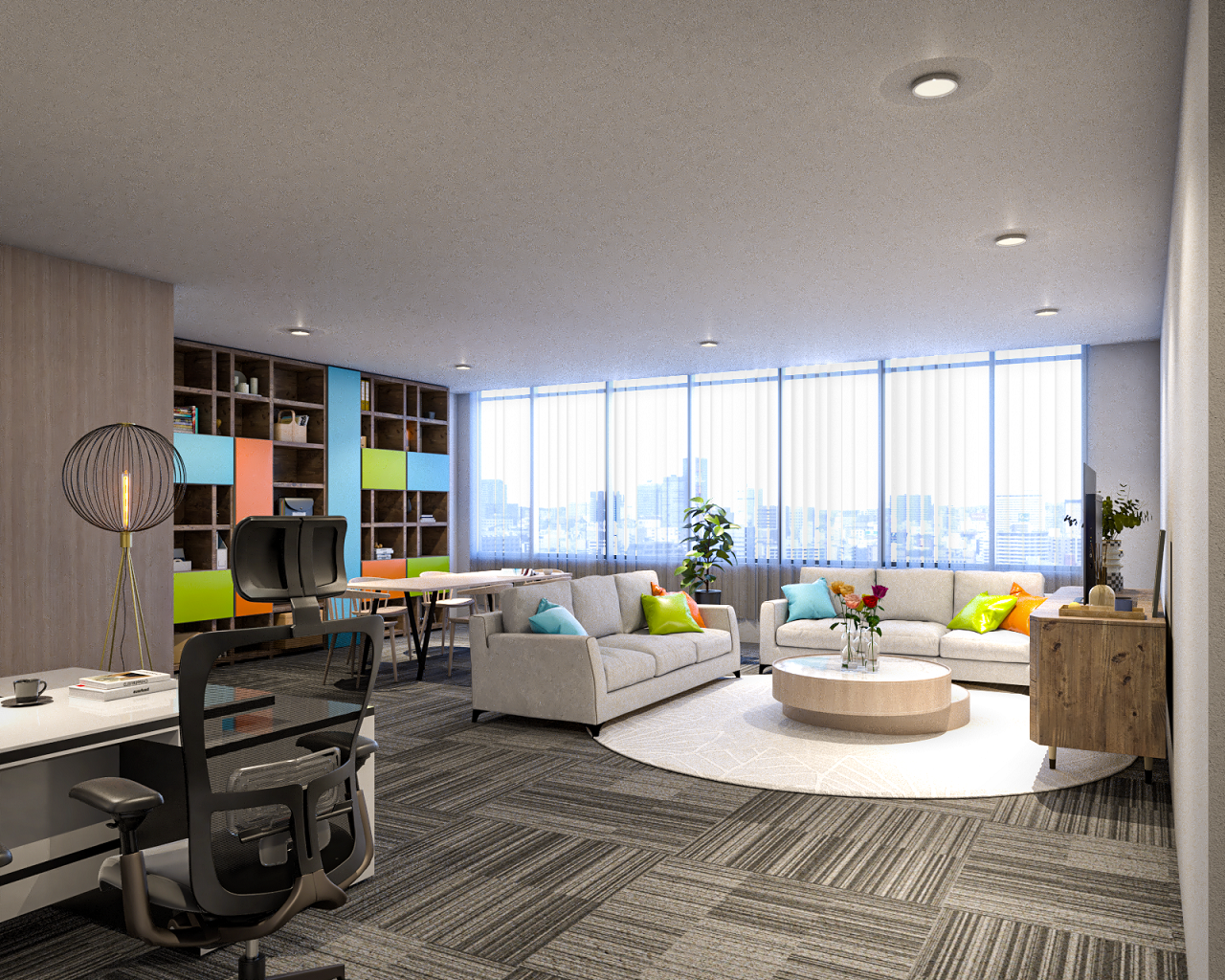 Jasa Interior Kantor Amanah dan Profesional - 0821 2020 3040