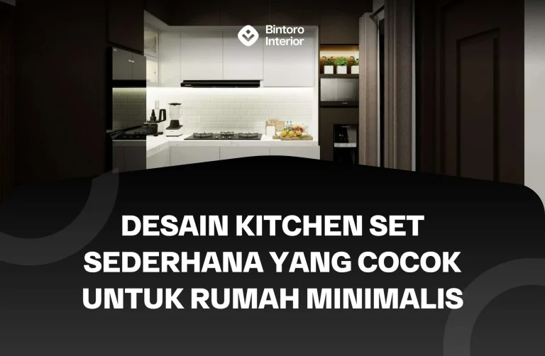 Kitchen Set Sederhana