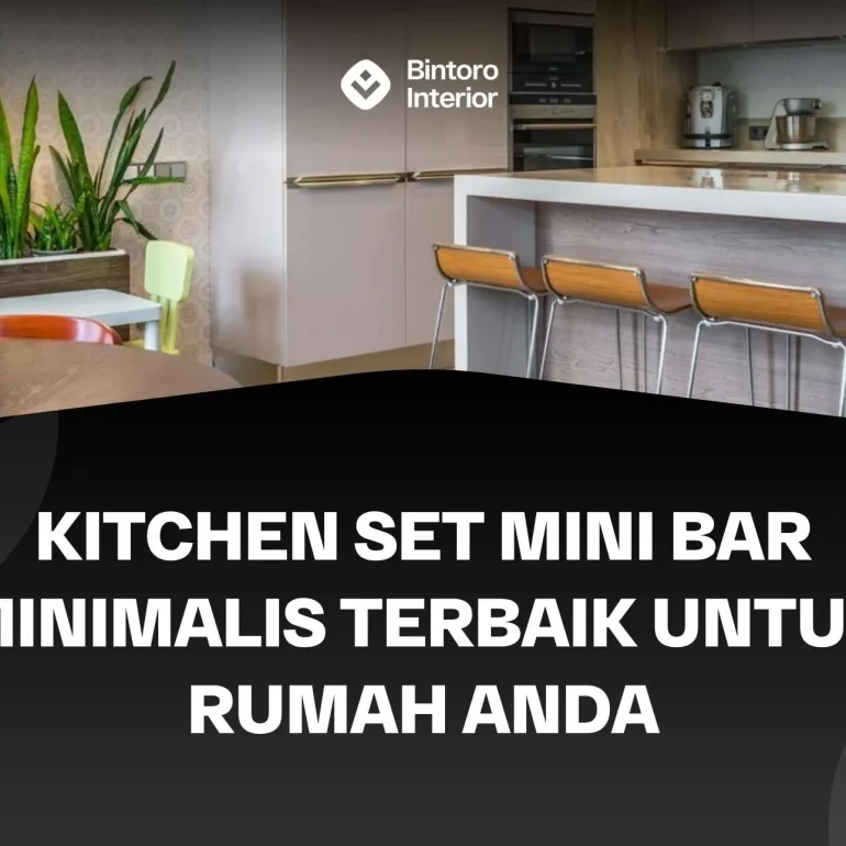 Kitchen Set Mini Bar