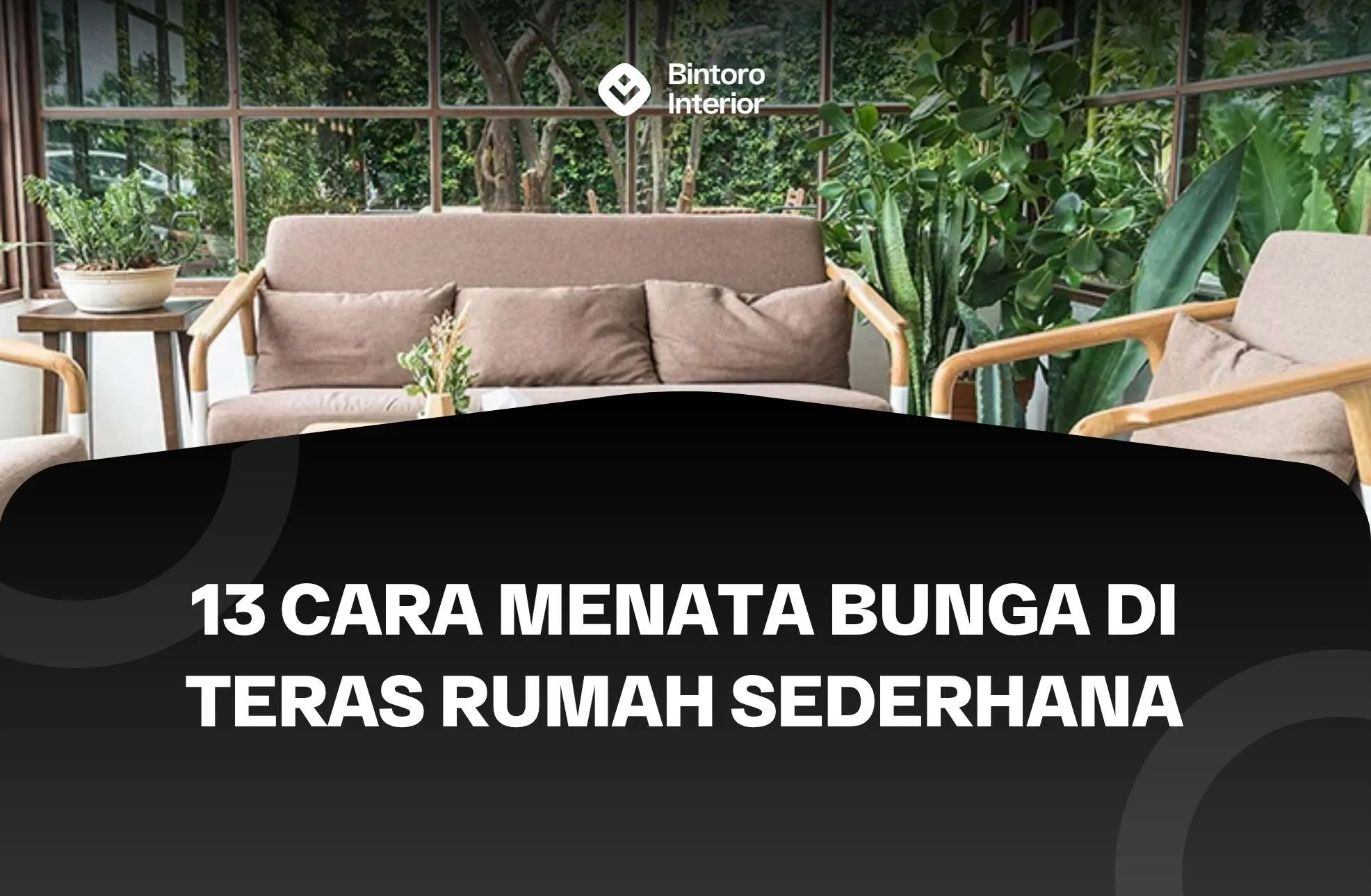 Cara Menata Bunga di Teras Rumah Sederhana