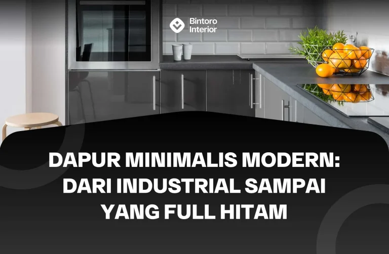Dapur Minimalis Modern