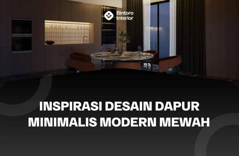 Dapur Minimalis Modern Mewah