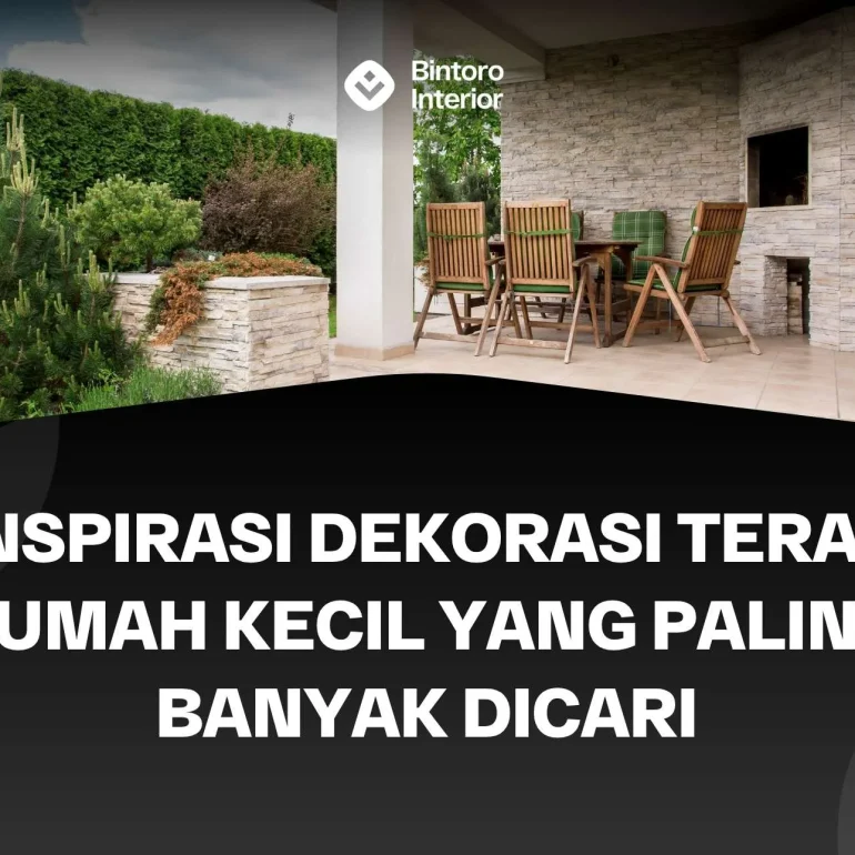Dekorasi Teras Rumah Kecil