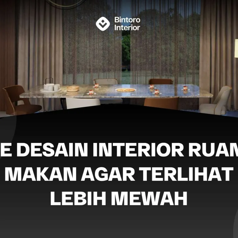 Interior Ruang Makan