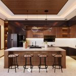 Dapur minimalis modern mewah