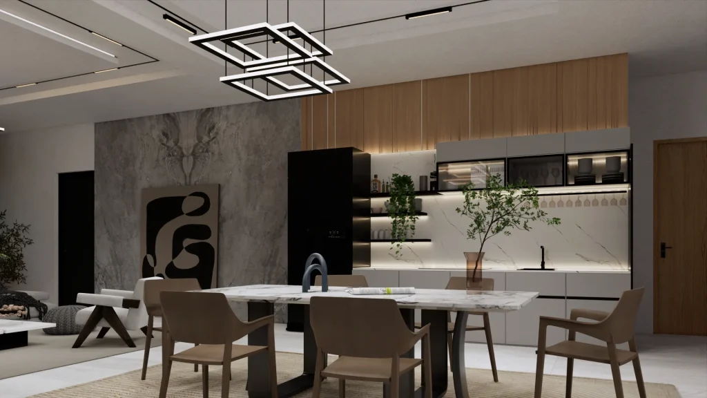 Dapur minimalis modern mewah