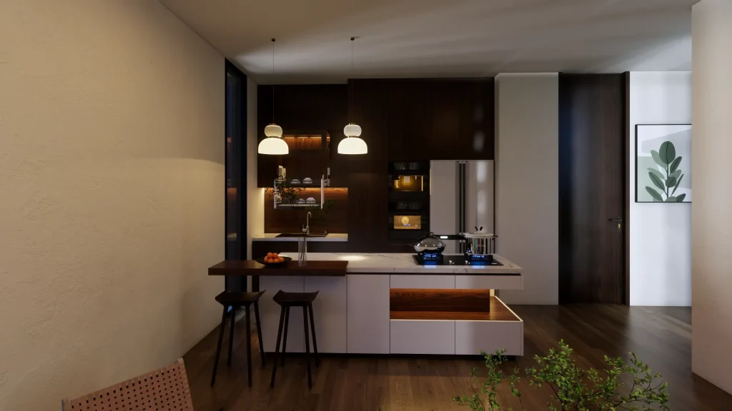 Dapur minimalis modern mewah
