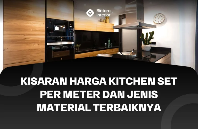 Harga Kitchen Set Per Meter
