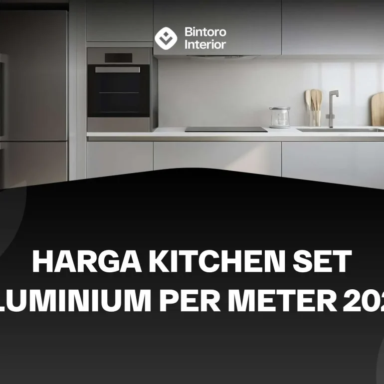 Harga Kitchen Set Aluminium Per Meter