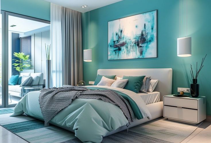 Dekorasi kamar tidur mewah