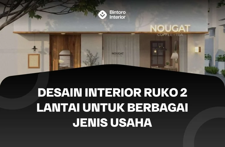 Desain Interior Ruko 2 Lantai