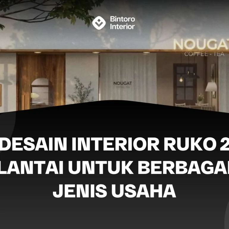 Desain Interior Ruko 2 Lantai