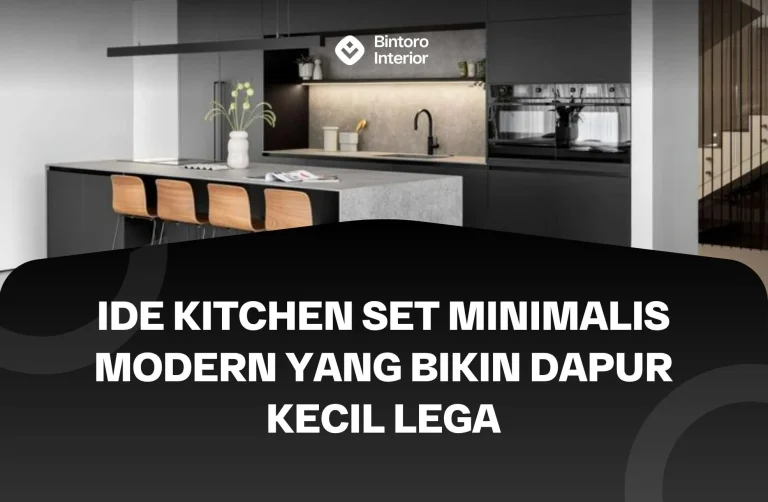 Kitchen Set Minimalis Modern