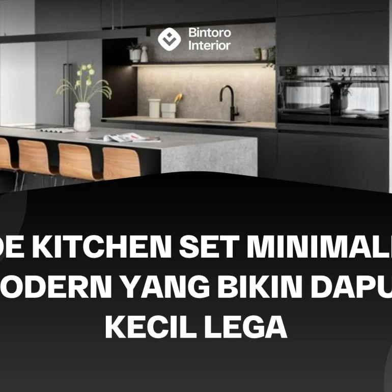 Kitchen Set Minimalis Modern