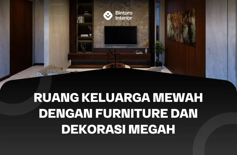 Ruang Keluarga Mewah