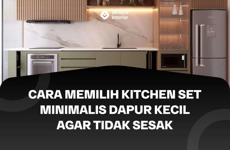Kitchen Set Minimalis Dapur Kecil