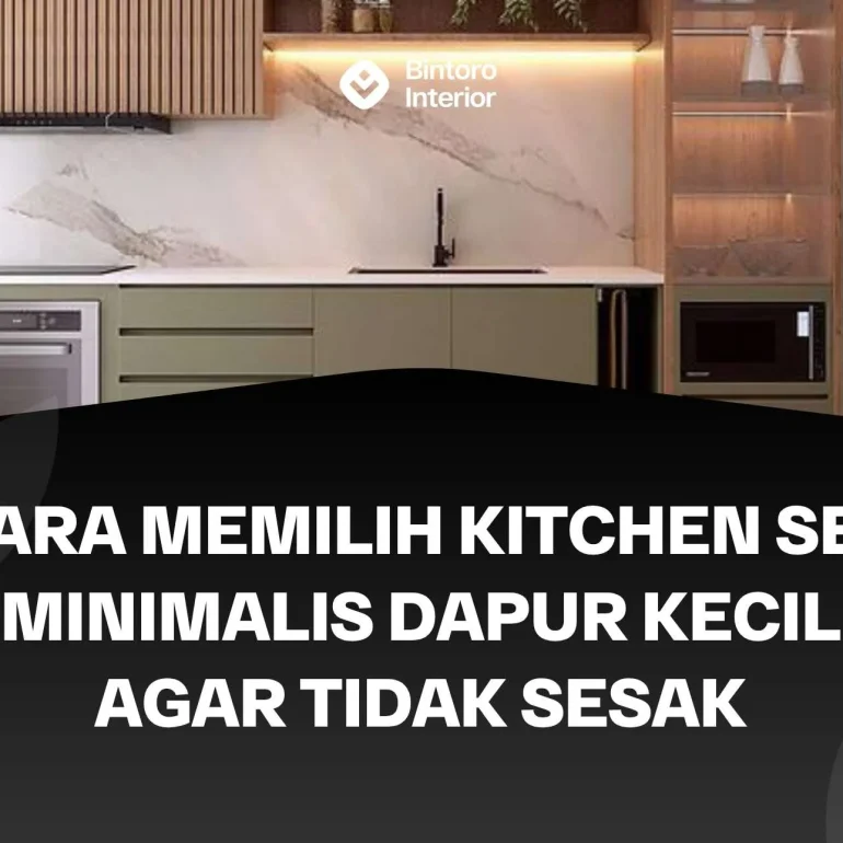 Kitchen Set Minimalis Dapur Kecil