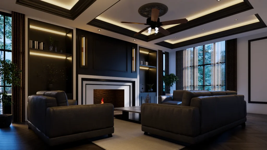 Interior Rumah Mewah 1 Lantai