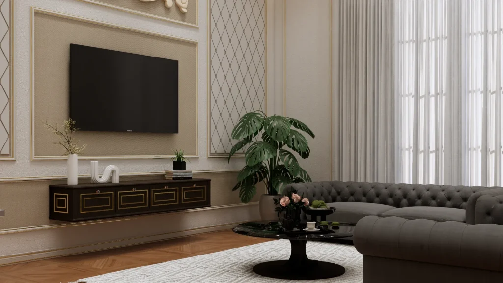 Interior Rumah Mewah 1 Lantai