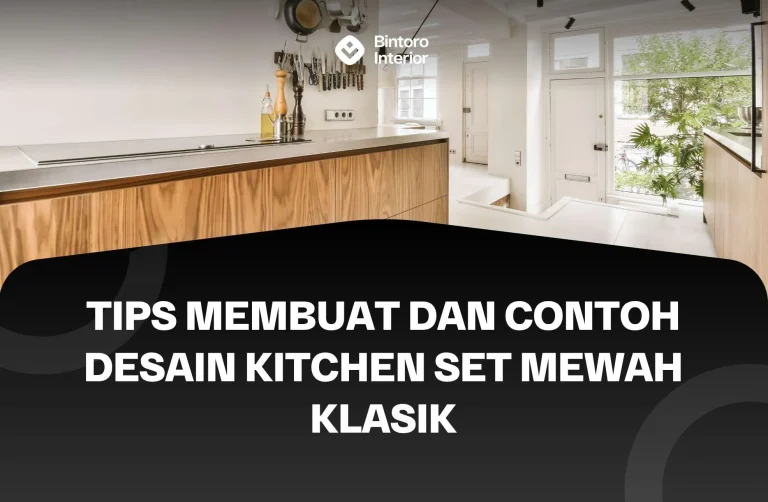 Kitchen Set Mewah Klasik