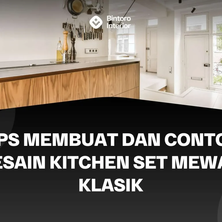 Kitchen Set Mewah Klasik