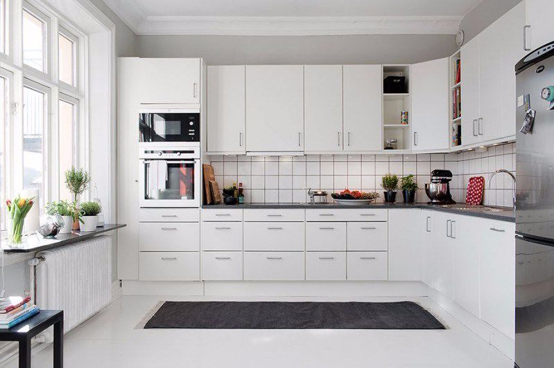 dapur serba putih
