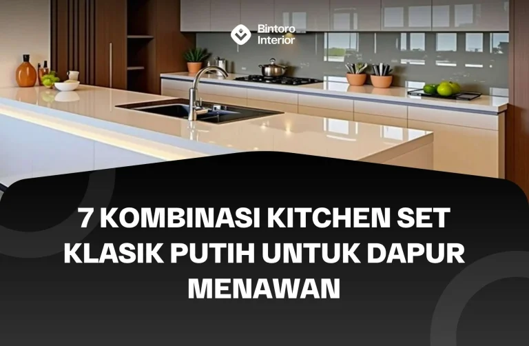Kitchen Set Klasik Putih