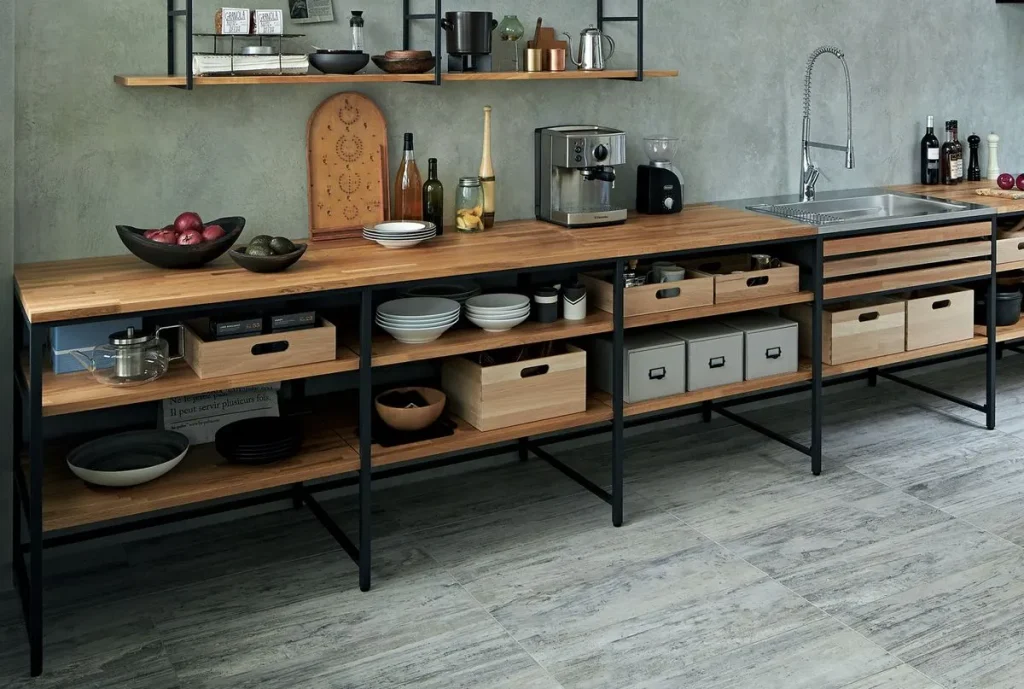 kitchen set industrial