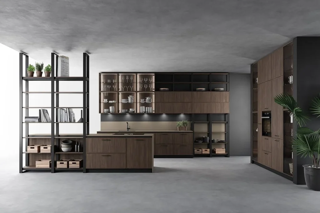kitchen set industrial