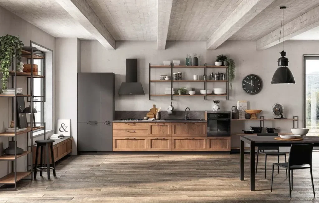 kitchen set industrial