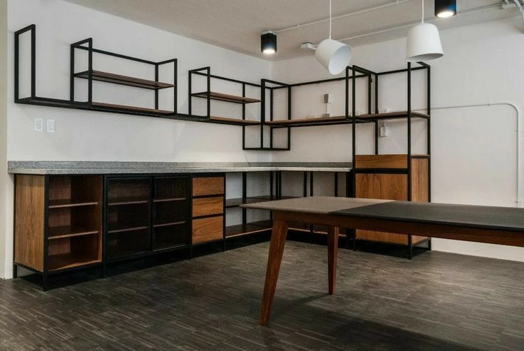 Kitchen set industrial minimalis