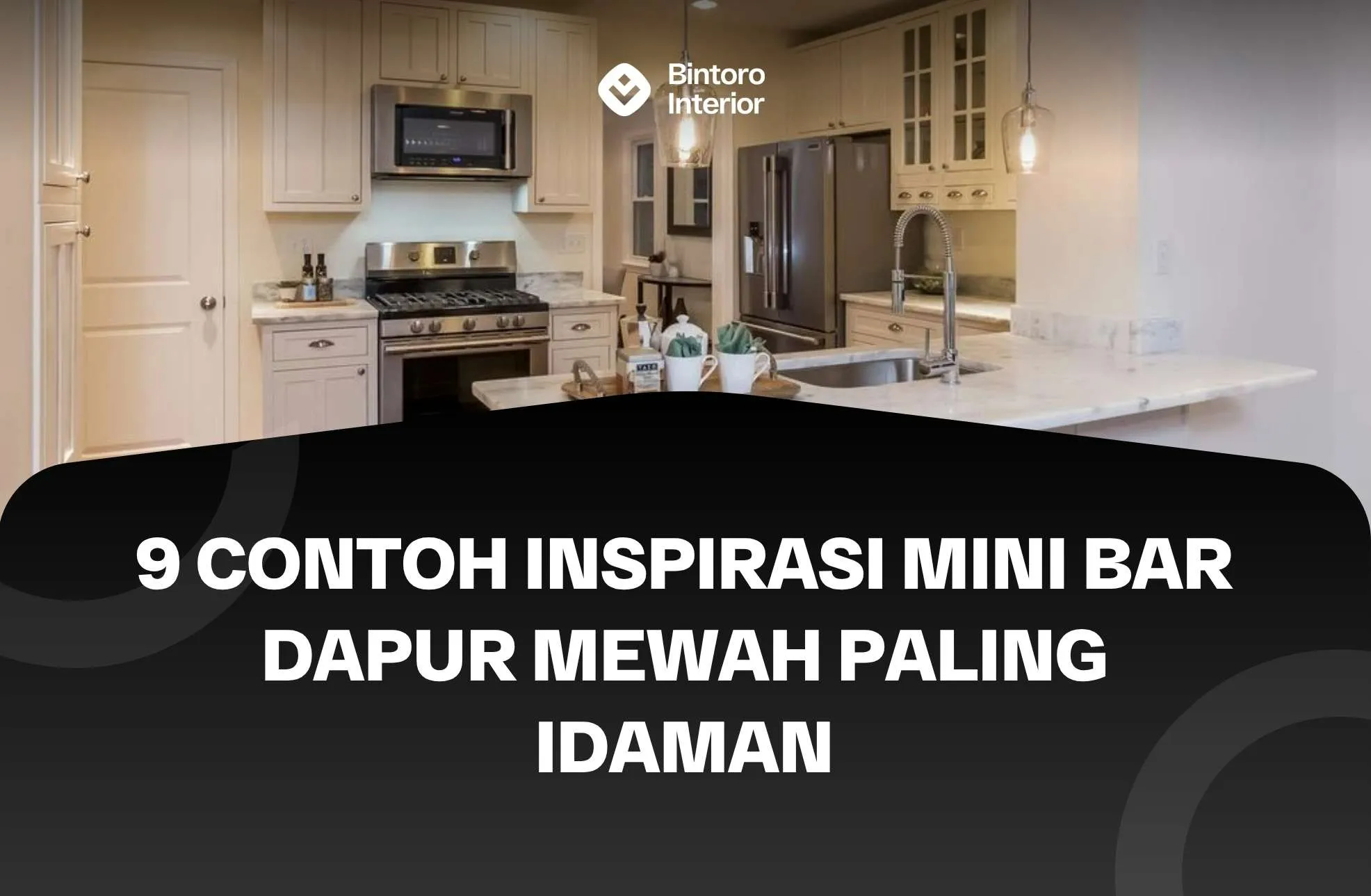 Mini Bar Dapur Mewah