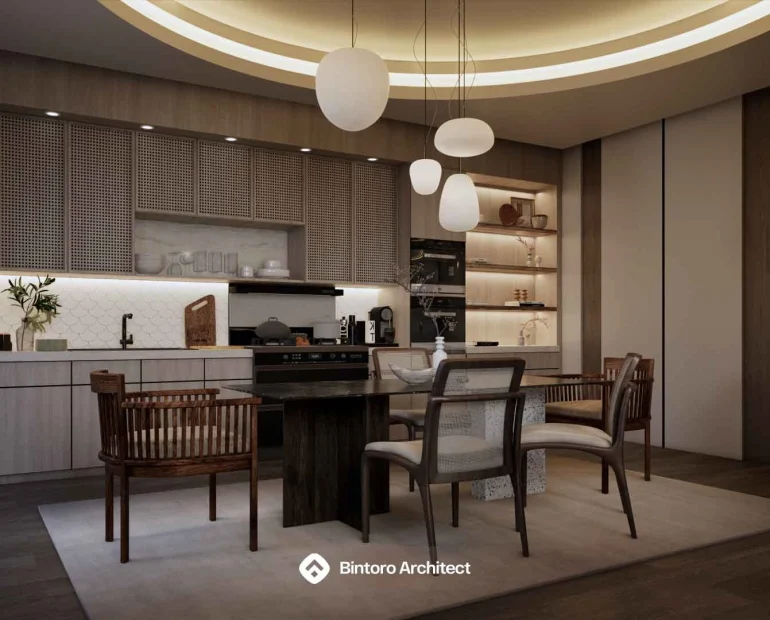 Desain Dapur Mewah Elegan