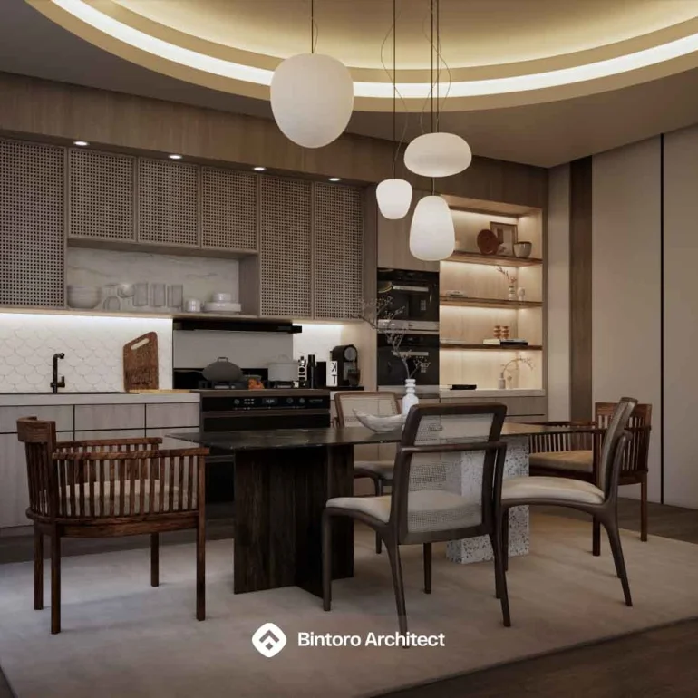 Desain Dapur Mewah Elegan