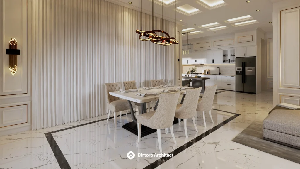 Desain Dapur Mewah Elegan