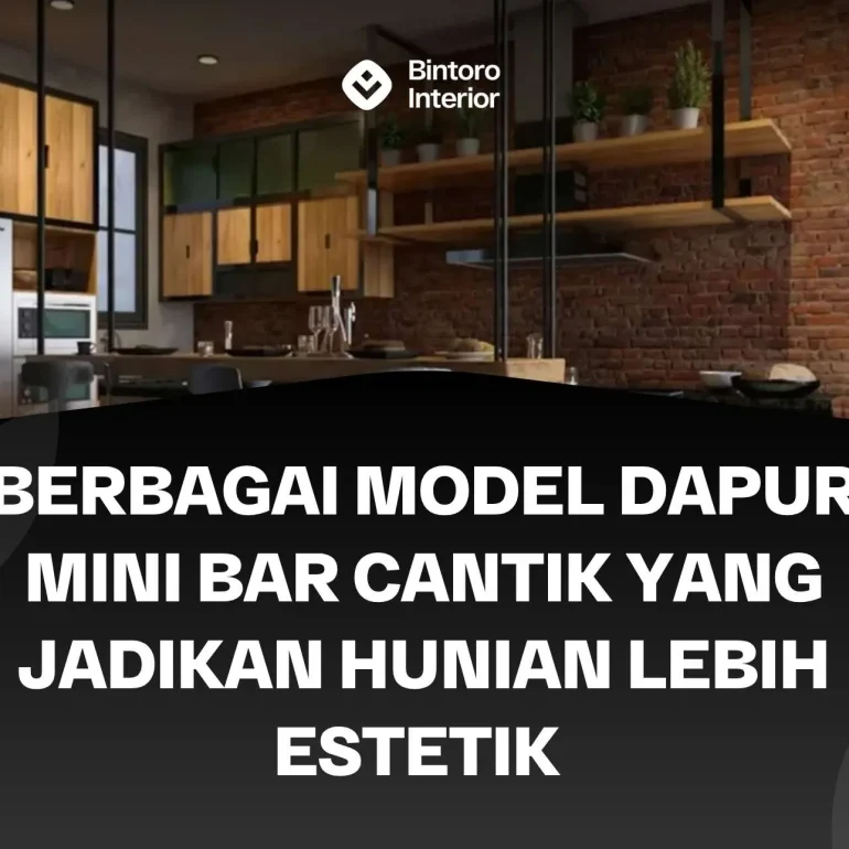 Dapur Mini Bar Cantik