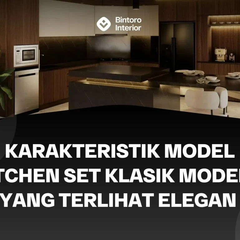Model Kitchen Set Klasik Modern