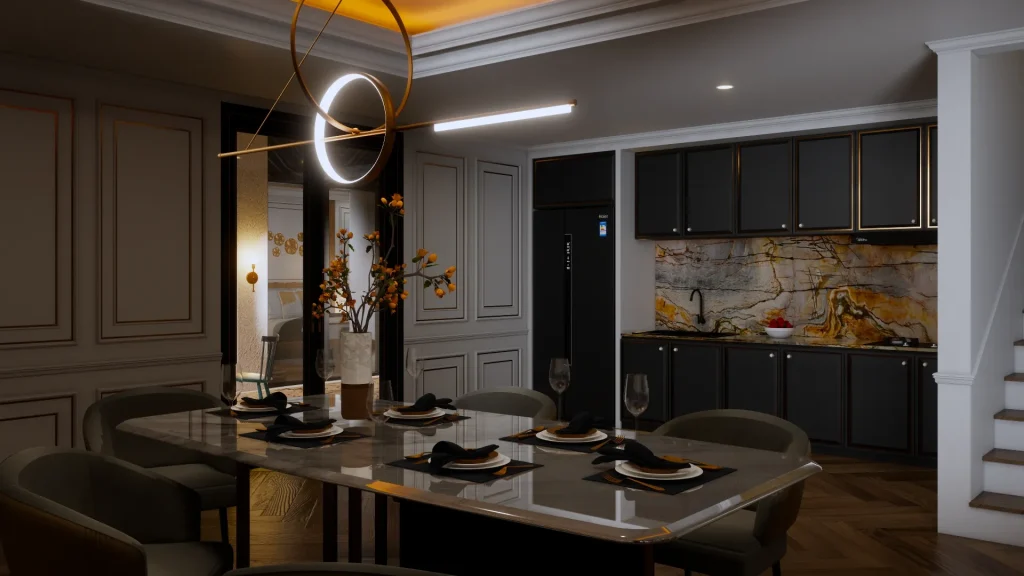 Model Kitchen Set Klasik Modern