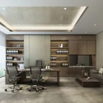 Desain Interior Ruang Kerja Direktur