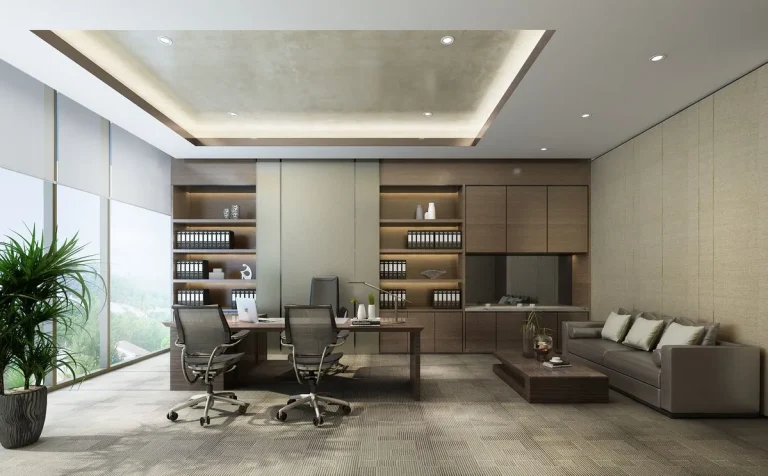 Desain Interior Ruang Kerja Direktur