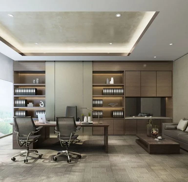 Desain Interior Ruang Kerja Direktur