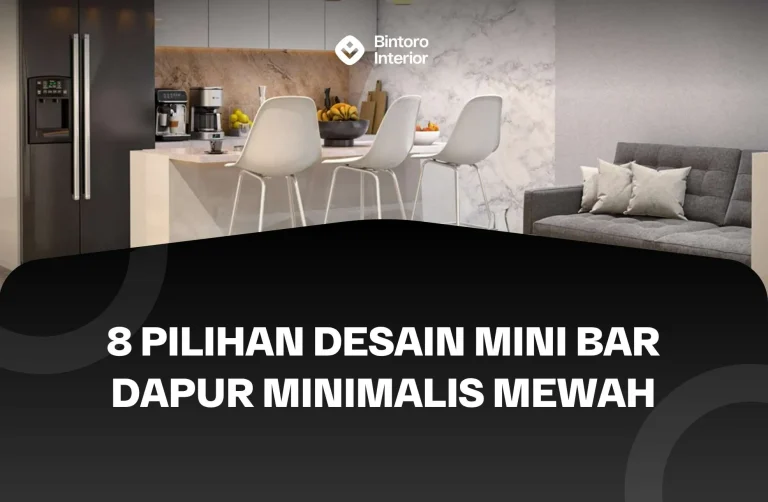 Mini Bar Dapur Minimalis