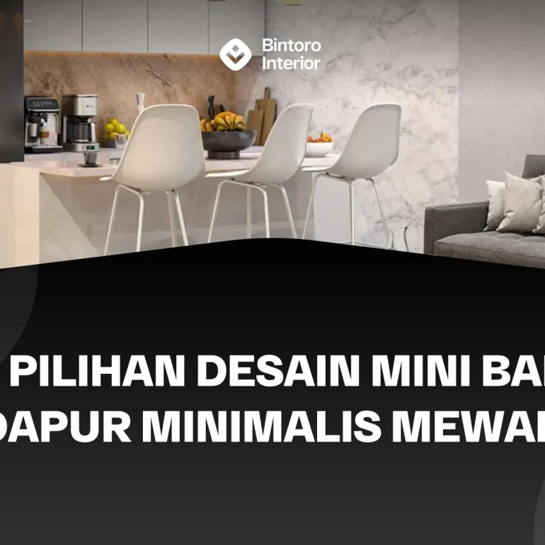 Mini Bar Dapur Minimalis