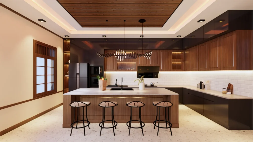 Desain Dapur Mewah Elegan