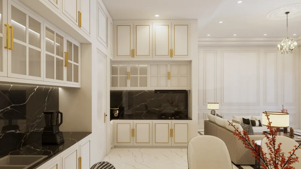 Desain Dapur Mewah Elegan