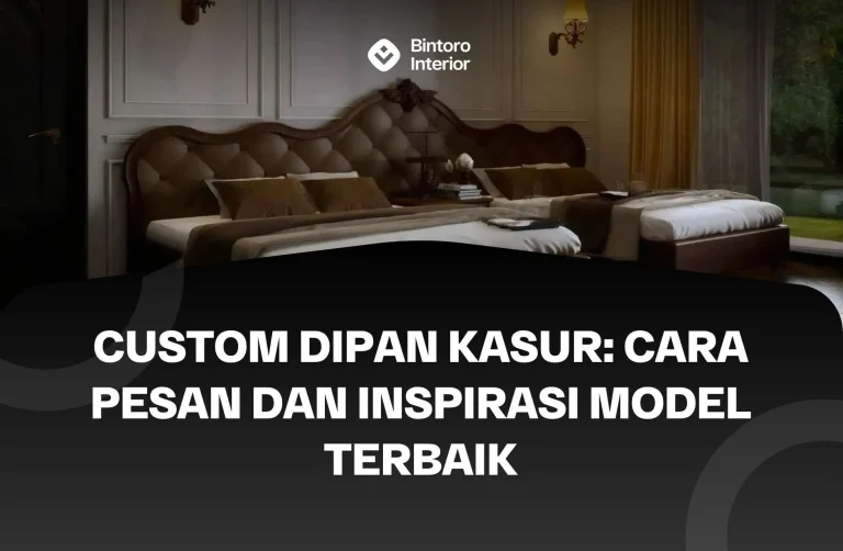Custom Dipan Kasur
