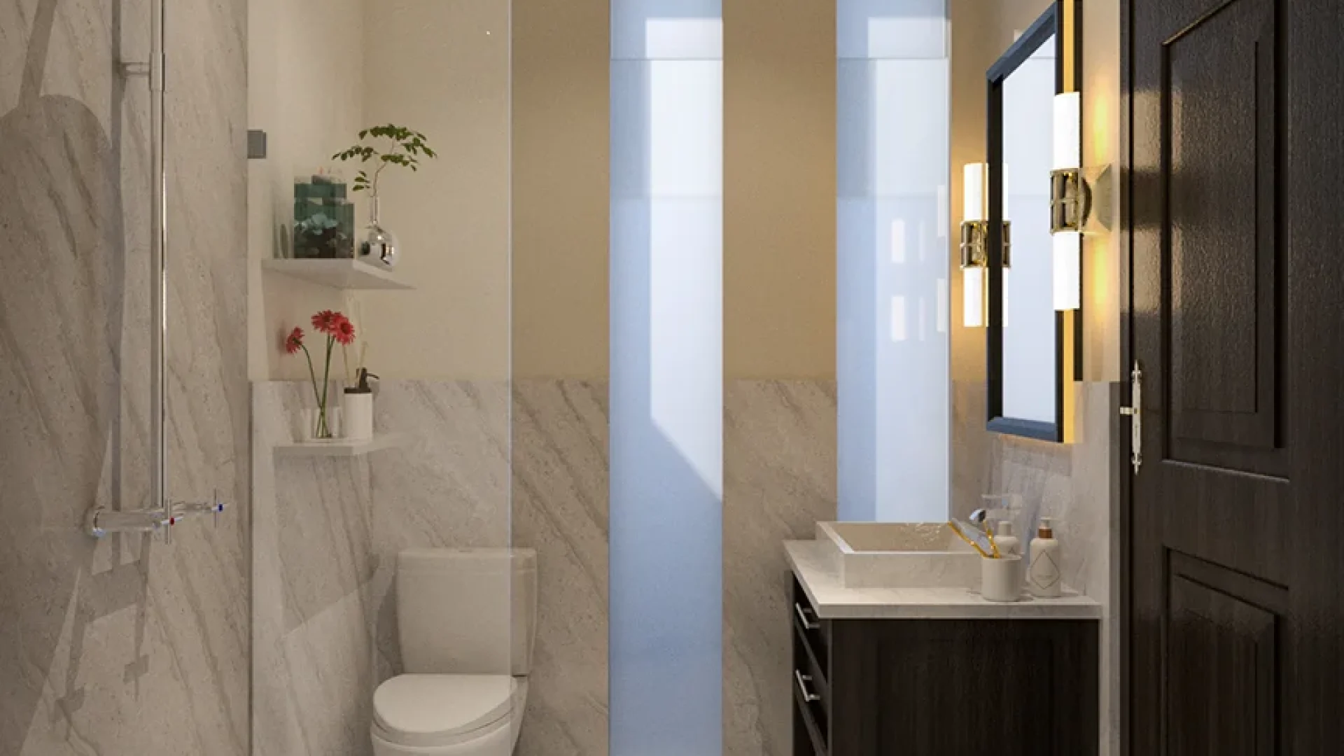 Project Bathroom Contemporary Style