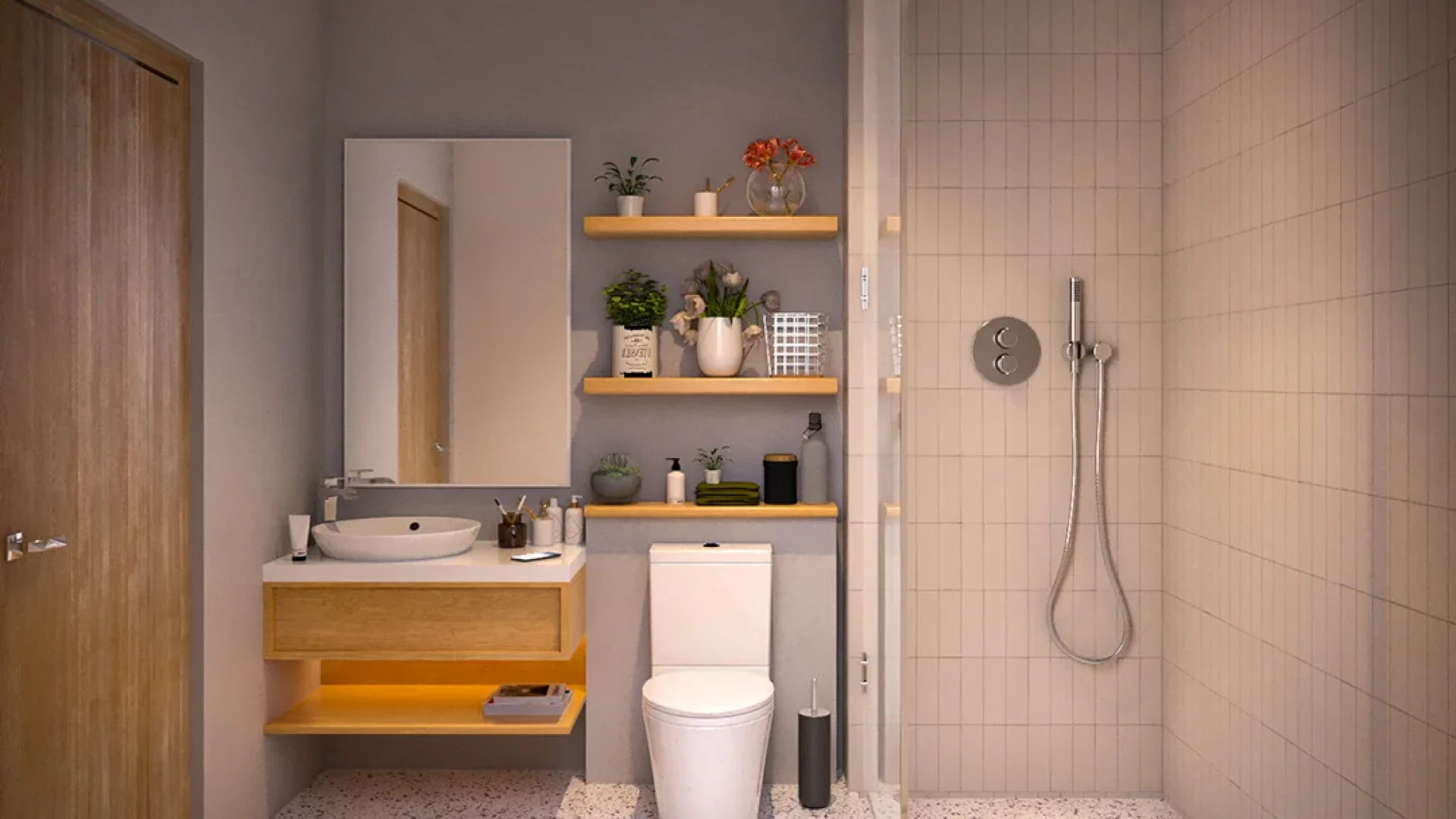 Project Bathroom Japandi Style