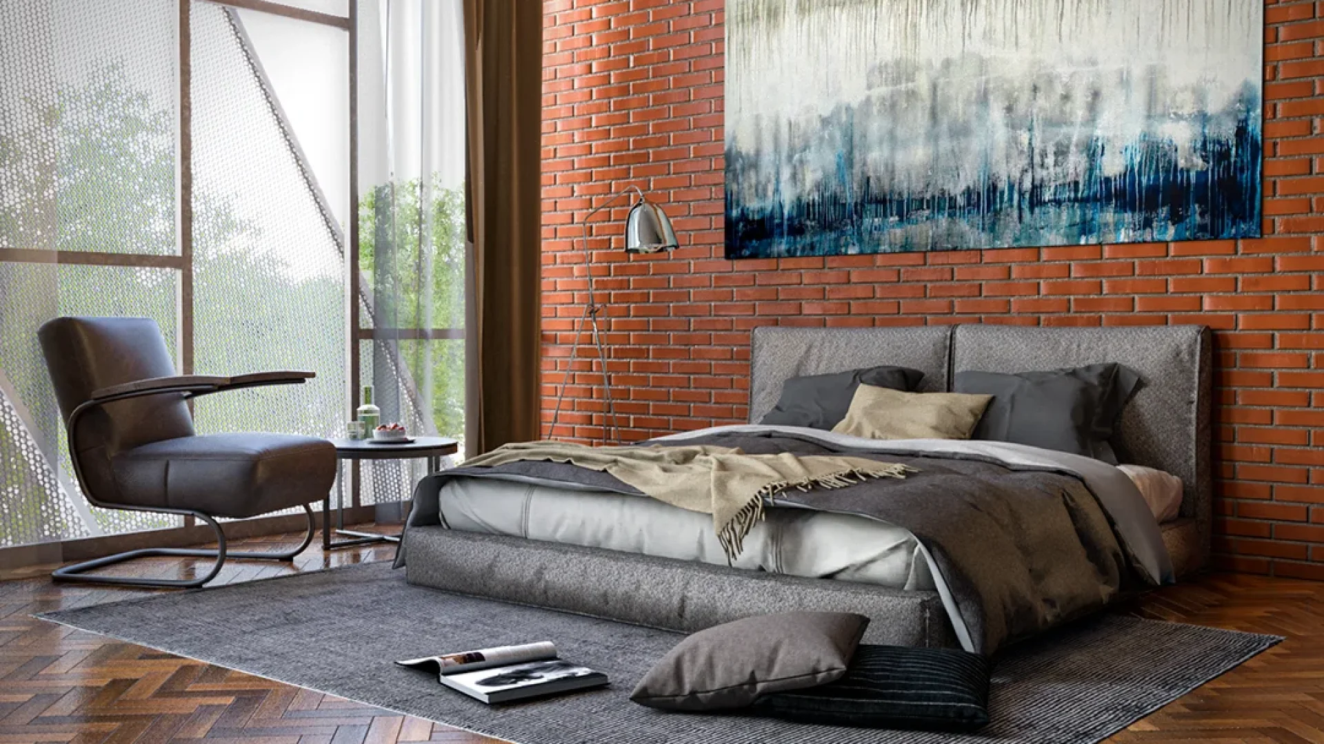 Project Bedroom Industrial Style