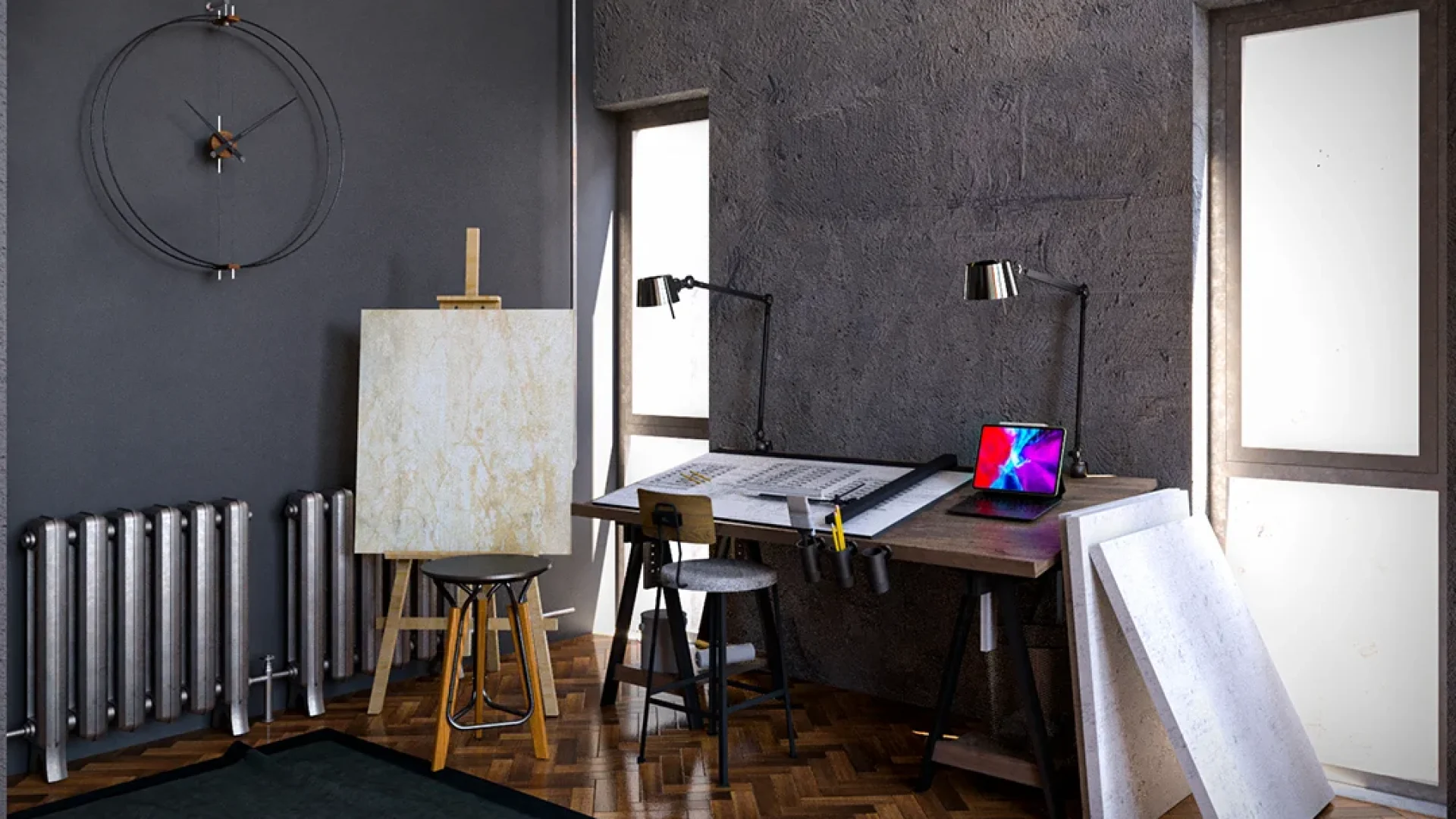 Project Bedroom Industrial Style